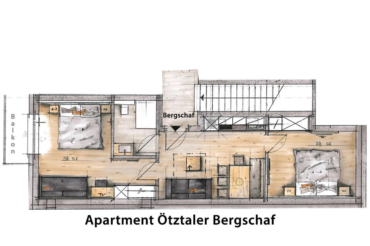 Bauernhaus Martinus Lägenhet Sölden Exteriör bild